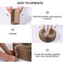 YOUTHINK Cat Scratcher Cardboard, Collapsible Cat Scratcher Lounge Bed with Ball Toy Bell & Catnip, High Density Recycled Corrugated Kitty Scratching Pad Cats Turbo Toys