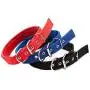 Chenyouwen Pet Toys Great Foam Cotton Polyester Pet Collars Pet Neck Strap Dog Neckband Cats Dogs Collars, 3.5cm x 57cm (Black) (Color : Black)