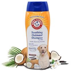 Arm & Hammer for Pets Soothing Oatmeal Pet Shampoo | Moisturizing Dog Shampoo with Gentle Cleansing Formula | Vanilla Coconut, 20 Ounces - 6 Pack Shampoo for Pets