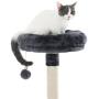FEANDREA Cat Tree Multi-Level Cat Play House Sisal Scratching Pad and Posts PCT25G