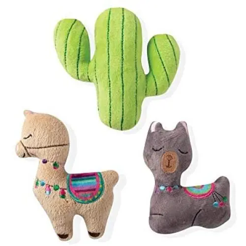 Fringe Studio Pet Toy, Small Dog Toy Set, Llama Cactus, 3 Pieces (289410) Fringe Studio Pet Toy, Small Dog Toy Set, Llama Cactus, 3 Pieces (289410)