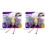 SmartyKat Skitter Critters Cat Toy Catnip Mice, 6-Pack