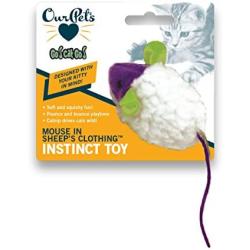 OurPets Mouse in Sheeps Clothing Catnip Cat Toy