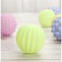 XIHONGSHIR Soft Rubber Dog Balls, Dog Toys Balls, Tooth Cleaning, Interactive Dog Toys, Environmental Soft Rubber Non Toxic, Exercise Game Ball, Jelly Color (6Pcs),6pcs