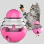 3T6B Cat Tumbler Toy, Cat Tumbler Food Dispenser Toy Cat Fodder Leaky Ball Puzzle Toy Pet Interactive Toy