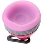 OCSOSO Dog Water Bottle Portable Silicone Folding Pets Bowl Travel Pet Canteen Outdoor Collapsing Water Feeding Bottles Kettle with Carabiner Clip for Dogs Cats 200ML 400ML.