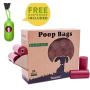 BOTEWO Dog Poop Bag 26 Rolls (390 Counts), Biodegradable Dog Waste Bags with 1 Free Dispenser, Eco-Friendly Leak Proof Pet Waste Disposal Refill Bags (Scented)