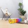 PAOPO Cat Tunnel,Cat Tube Toy Collapsible Indoor Interactive Cat Play Tunnel 2 Way Tube with Fun Ball Cat Toy,Best for Cat,Puppy,Rabbit