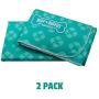 Ruff n Ruffus Reusable and Washable Puppy Pee Pads for Dogs (Set of 2) | Bonus Travel Bowl, Poop Bags and Dispenser | Extra Large 32” x 36” Underpads for Potty Training (Extra-Large (with FREE BONUS))