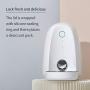 DOGNESS Smart Feed Automatic Cat Feeder, Wi-Fi Enabled Pet Feeder for Cat and Small Dog, Smartphone App for iOS and Android, Fresh Lock System Auto Food Dispenser (2L Feeder, White) DOGNESS Smart Feed Automatic Cat Feeder, Wi-Fi Enabled Pet Feeder for Cat and Small Dog, Smartphone App for iOS and Android, Fresh Lock System Auto Food Dispenser (2L Feeder, White)