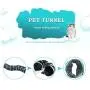 BEIKOTT Collapsible Cat Tunnel, Cat Tube Kitty Tunnel, Cat Pet Tunnel Toys with Peek Hole and Toy Ball, Small pet Tunnel for Kitty, Puppy, Rabbit BEIKOTT Collapsible Cat Tunnel, Cat Tube Kitty Tunnel, Cat Pet Tunnel Toys with Peek Hole and Toy Ball, Small pet Tunnel for Kitty, Puppy, Rabbit