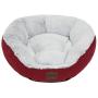 EXQ Home Soft Warmful Cat Beds for Indoor Cats,Fluffy Calming Cat Bed with Slip-Resistant Bottom,Plush Round Dog Beds for Small Dogs,20 inch Kitten Bed Machine Washable Dog Bed