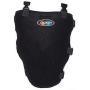 Caldera Pet Therapy Stifle Wrap with Gel, Large, Black