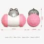 Tumbler Puzzle Toys, Slow Food Leaky Food Ball, Without Electric pet cat and Dog Toys,Teeth Cleaning Ball Toy for Large/Medium/Small Dogs (Pink) Tumbler Puzzle Toys, Slow Food Leaky Food Ball, Without Electric pet cat and Dog Toys,Teeth Cleaning Ball Toy for Large/Medium/Small Dogs (Pink)