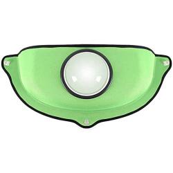 LJFYXZ Transparent Cat Bed with Suction, Hanging Cat Nest to Attach to The Window EVA Sucker Nest Cat Hammock 73 35 15Cm,Green