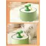 THMY Cat Water Fountain, Water Dispenser for Cat with Silent Water Pump, Small Sapling tap Style Water Bowl with 4pcs Hygienic Filter, Ceramics Pet Fountain (Pink) THMY Cat Water Fountain, Water Dispenser for Cat with Silent Water Pump, Small Sapling tap Style Water Bowl with 4pcs Hygienic Filter, Ceramics Pet Fountain (Pink)