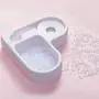 Luck Dawn Dog Cat Double Bowls, Pet Food and Water Feeder Bowls with Automatic Water Bottle No-Spill Resin Station for Cat Small Dog Puppy Kitten Rabbit Luck Dawn Dog Cat Double Bowls, Pet Food and Water Feeder Bowls with Automatic Water Bottle No-Spill Resin Station for Cat Small Dog Puppy Kitten Rabbit
