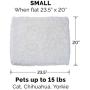 Furhaven Pet - ThermaNAP Self-Warming Quilted Blanket Mat, Self-Warming Convertible Cuddle Bed, and Waterproof-Lined Thermal Dog Blanket for Dogs and Cats - Multiple Styles, Sizes, and Colors