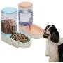 BIGA Automatic Pet Feeder and Water Dispenser Set with 1 Gal Large Capacity for Cats and Dogs BIGA Automatic Pet Feeder and Water Dispenser Set with 1 Gal Large Capacity for Cats and Dogs