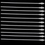 WEISHENG 30 Pcs 10 Disposable Artificial Insemination Rods Tube,Breeding Catheter, for Dog Sheep Canine