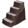 Petmate Lightweight Pet Steps Elevated Non-Slip Steps Chocolate Brown One Size Fits Most Petmate Lightweight Pet Steps Elevated Non-Slip Steps Chocolate Brown One Size Fits Most