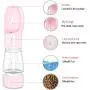 MAOCG Dog Water Bottle for Walking, Multifunctional and Portable Dog Travel Water Dispenser with Food Container,Detachable Design Combo Cup for Drinking and Eating,Suitable for Cats and Puppy MAOCG Dog Water Bottle for Walking, Multifunctional and Portable Dog Travel Water Dispenser with Food Container,Detachable Design Combo Cup for Drinking and Eating,Suitable for Cats and Puppy