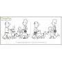 PoopPac Designs PP2-00007 Dog Walker Waste Case Black with Purple Zipper