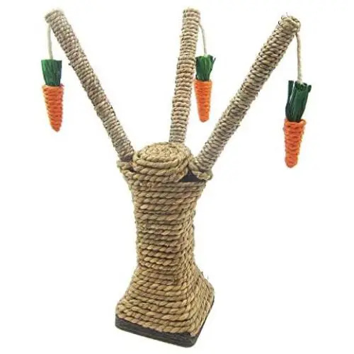 Alfie Pet - Wilder Smart Interactive Scratching Poles with Dangling Carrots for Cat Alfie Pet - Wilder Smart Interactive Scratching Poles with Dangling Carrots for Cat