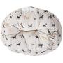 Fringe Studio Cuddler Pet Bed, Medium, Happy Breeds, Natural, 28 x 24 x 9 (216004), Tan