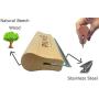 DGZC Shedding Tool Wood Groom Brush, Deshedding Grooming Tool, Professional Pet Wooden Groomer, Ergonomic Design, No Hurt for Dogs, Cats and Horses DGZC Shedding Tool Wood Groom Brush, Deshedding Grooming Tool, Professional Pet Wooden Groomer, Ergonomic Design, No Hurt for Dogs, Cats and Horses