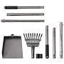 Mihachi Pet Poop Tray and Rake Set - Long Handle Pooper Scooper - 37.4'' Pet Waste Removal Bin & Rake for Dogs Mihachi Pet Poop Tray and Rake Set - Long Handle Pooper Scooper - 37.4'' Pet Waste Removal Bin & Rake for Dogs
