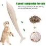 Pet Cat Fish Shape Toothbrush with Catnip Toys,New Interactive Tooth Cleaning Toy for Kitten Kitty,Multi-Function Food Grade Silicone Cat Molar Stick,Get Rid of Bad Breath & Keep Teeth Healthy Pet Cat Fish Shape Toothbrush with Catnip Toys,New Interactive Tooth Cleaning Toy for Kitten Kitty,Multi-Function Food Grade Silicone Cat Molar Stick,Get Rid of Bad Breath & Keep Teeth Healthy