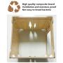 Indoor Cat Bed, Composite Broad Sturdy Cat House, Stackable Cat Tower, Washable Cat Hammock, Ventilated Cat Condo