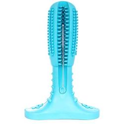 MelPet Dog Toothbrush Chew Toy [Upgraded] Dental Care, Teeth Cleaning for Dog- Premium Natural Rubber Material