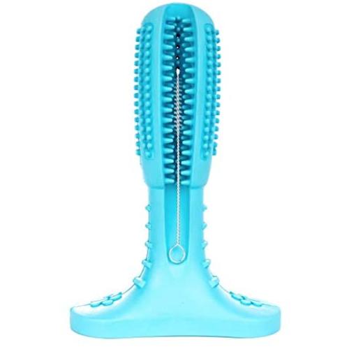 MelPet Dog Toothbrush Chew Toy [Upgraded] Dental Care, Teeth Cleaning for Dog- Premium Natural Rubber Material