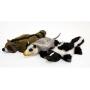 Hyper Pet Real Skinz Plush Dog Toys with Squeaker