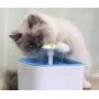 Purrfect World Cat and Dog Water Fountain w/Carbon - Ion Exchange Filter : 84 Oz / 2.5L Capacity : Provides Fresh Filtered Water for Your Pet