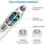 Pet Deluxe Dog Nail Grinder with LED Light, Professional Dog Nail Trimmer Clipper Low Noise 2 Speed Electric Rechargeable Painless Paws Grooming & Smoothing for Small Medium Large Dogs & Cats