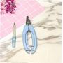 PJKKawesome Safety Dog Nail Clippers No Pain Safety Switch to Prevent Over Cut for Grooming Pet Nail Medium Sized Dog Blue S Pet Supplies