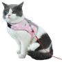 Soly Teche Cat Harness and Leash for Walking, Adjustable Reflective Vest Harness for Small Dogs