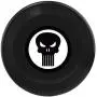 Buckle-Down Dog Toy Frisbee Flyer Punisher Logo4 Black White Black Buckle-Down Dog Toy Frisbee Flyer Punisher Logo4 Black White Black