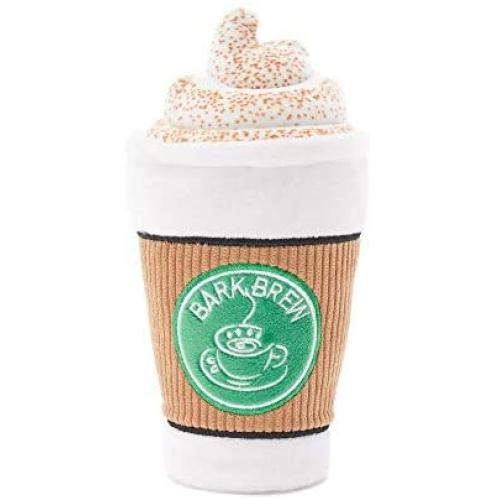 BARK Cup of Bark Roast Coffee Cup Dog Toy