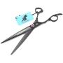 Freelander Professional 7.5'' Japan 440C Premium Steel Left Handed Pet Grooming Scissors Dog/Cat Hair Cutting Trimming Shears with Case
