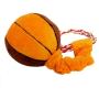 N/ hfjeigbeujfg Squeak Toys,Molar Chew Play Toy Dog Cats Puppy Cotton Rope Football Baseball Plush Doll Sound Play Chew Toy - Basketball