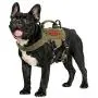 No Pull Dog Harness,Puppy Harness with Handle, Tactical Vest for Small Dogs Outdoor Easy Control Training Walking No Pull Dog Harness,Puppy Harness with Handle, Tactical Vest for Small Dogs Outdoor Easy Control Training Walking
