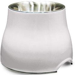 Dogit Elevated Dog Bowl, Stainless Steel Dog Food and Water Bowl for Dogs