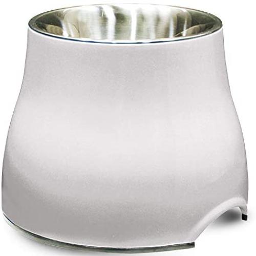 Dogit Elevated Dog Bowl, Stainless Steel Dog Food and Water Bowl for Dogs