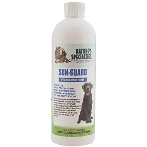 Natures Specialties Sun-Guard Conditioner for Dogs Cats, Non-Toxic Biodegradeable, 1gal Natures Specialties Sun-Guard Conditioner for Dogs Cats, Non-Toxic Biodegradeable, 1gal