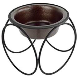 Platinum Pets Single Olympic Diner Feeder with Stainless Steel Dog Bowl