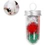 Christmas Baubles, 3Pcs Sparkle Balls Mylar Crinkle Balls Cat Toys Pet Toy Christmas Sparkle Balls Random Color